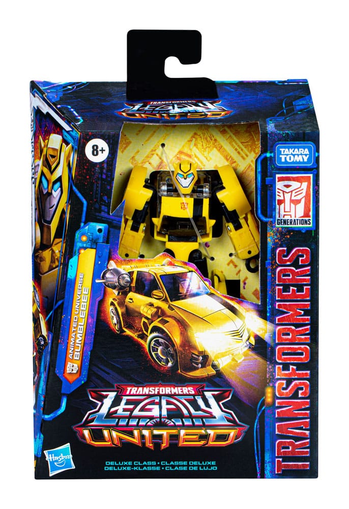 Transformers Generations Legacy United Deluxe Class Action Figure Animated Universe Bumblebee 14cm - Action Figures - Hasbro - Hobby Figures UK