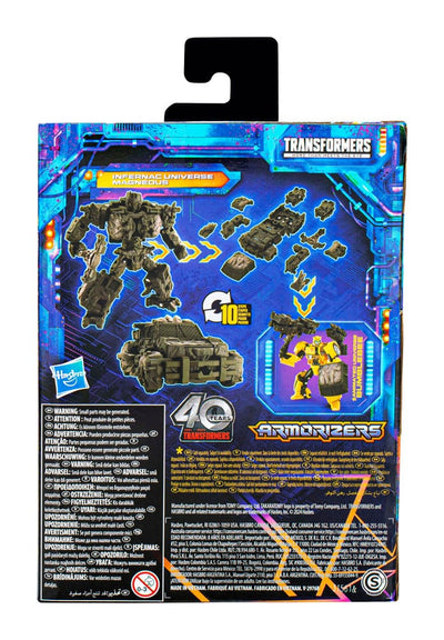 Transformers Generations Legacy United Deluxe Class Action Figure Infernac Universe Magneous 14cm - Action Figures - Hasbro - Hobby Figures UK