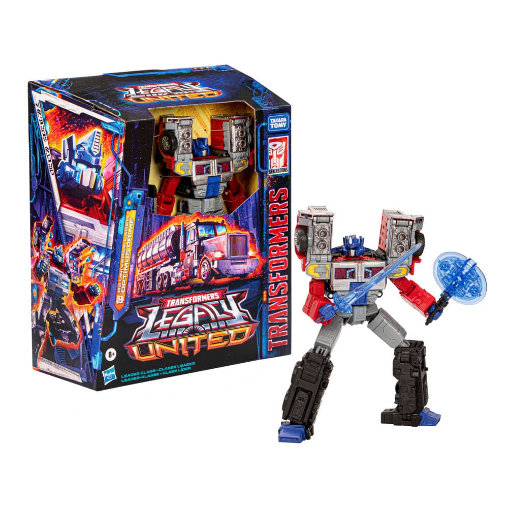 Transformers Generations Legacy United Leader Class Action Figure G2 Universe Laser Optimus Prime 19cm - Action Figures - Hasbro - Hobby Figures UK