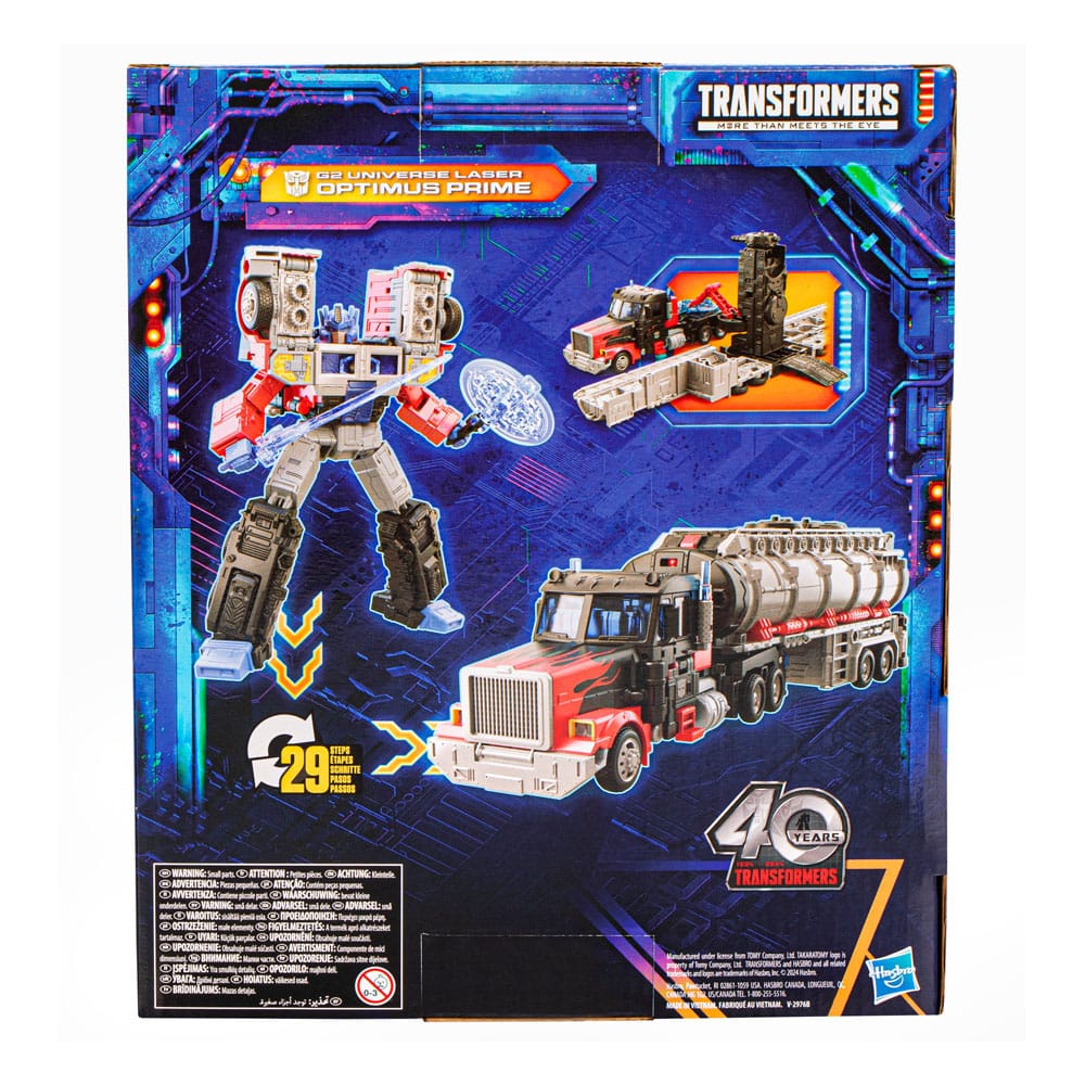 Transformers Generations Legacy United Leader Class Action Figure G2 Universe Laser Optimus Prime 19cm - Action Figures - Hasbro - Hobby Figures UK