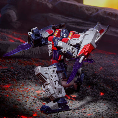 Transformers Generations Legacy United Voyager Class Action Figure Cybertron Universe Starscream 18cm - Action Figures - Hasbro - Hobby Figures UK