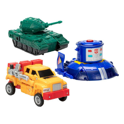 Transformers Legacy United Deluxe Class Action Figure 3-Pack Go-Bot Guardians 14cm - Action Figures - Hasbro - Hobby Figures UK