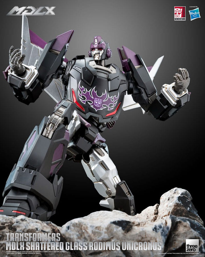 Transformers MDLX Action Figure Shattered Glass Rodimus Unicronus