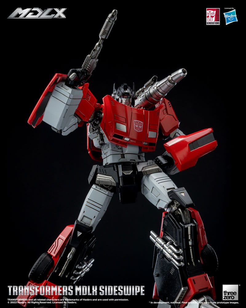 Transformers MDLX Action Figure Sideswipe 15cm - Action Figures - ThreeZero - Hobby Figures UK
