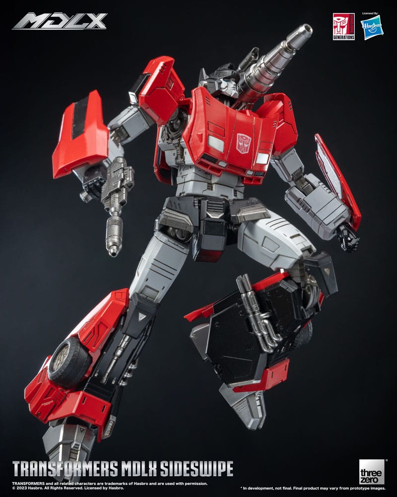 Transformers MDLX Action Figure Sideswipe 15cm - Action Figures - ThreeZero - Hobby Figures UK