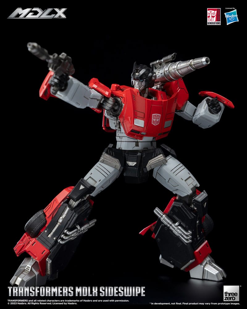 Transformers MDLX Action Figure Sideswipe 15cm - Action Figures - ThreeZero - Hobby Figures UK