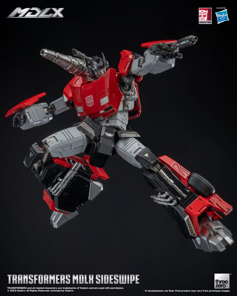 Transformers MDLX Action Figure Sideswipe 15cm - Action Figures - ThreeZero - Hobby Figures UK