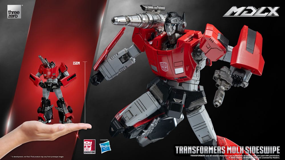 Transformers MDLX Action Figure Sideswipe 15cm - Action Figures - ThreeZero - Hobby Figures UK