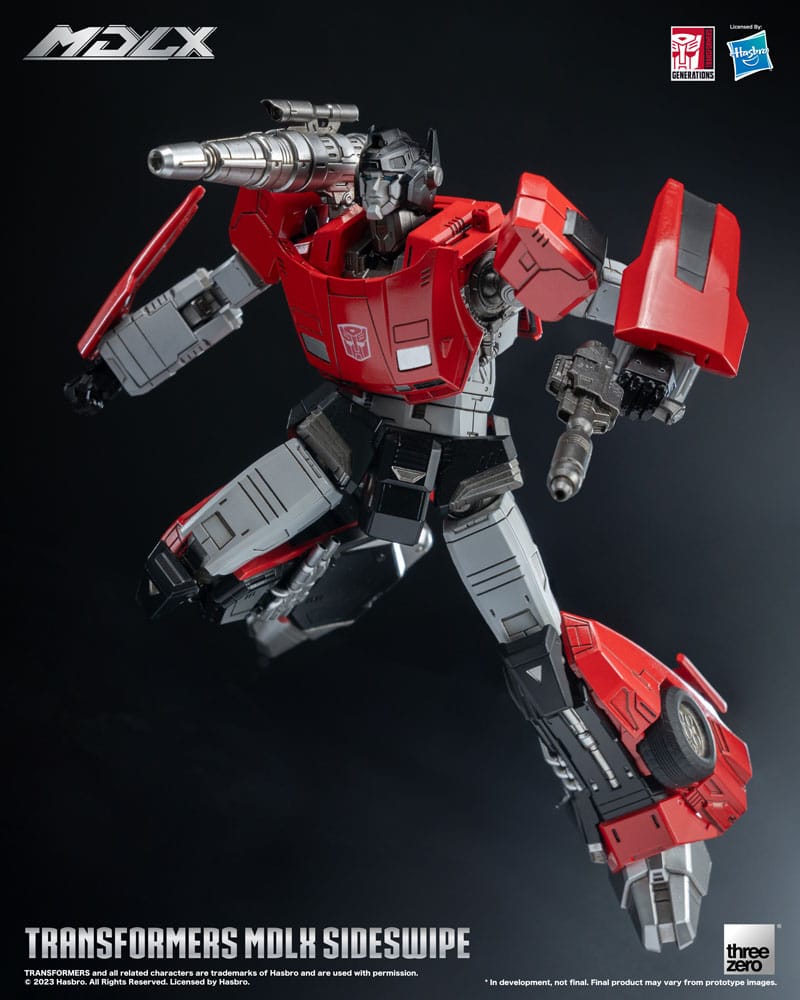 Transformers MDLX Action Figure Sideswipe 15cm - Action Figures - ThreeZero - Hobby Figures UK