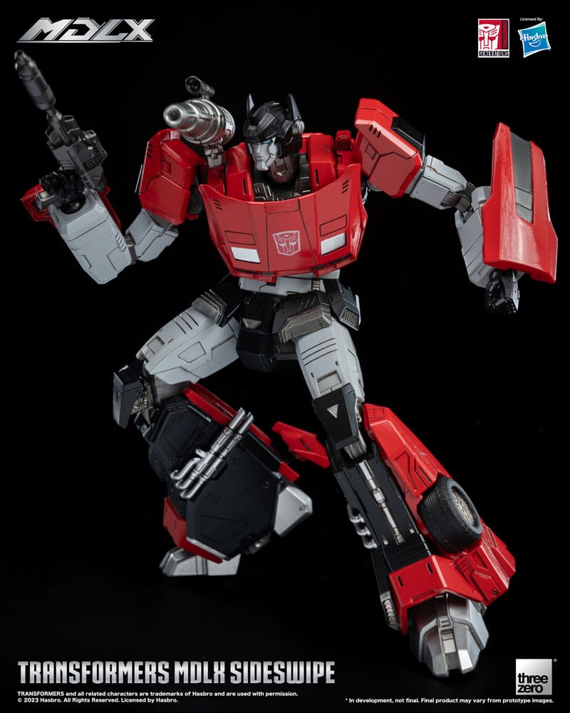 Transformers MDLX Action Figure Sideswipe 15cm - Action Figures - ThreeZero - Hobby Figures UK