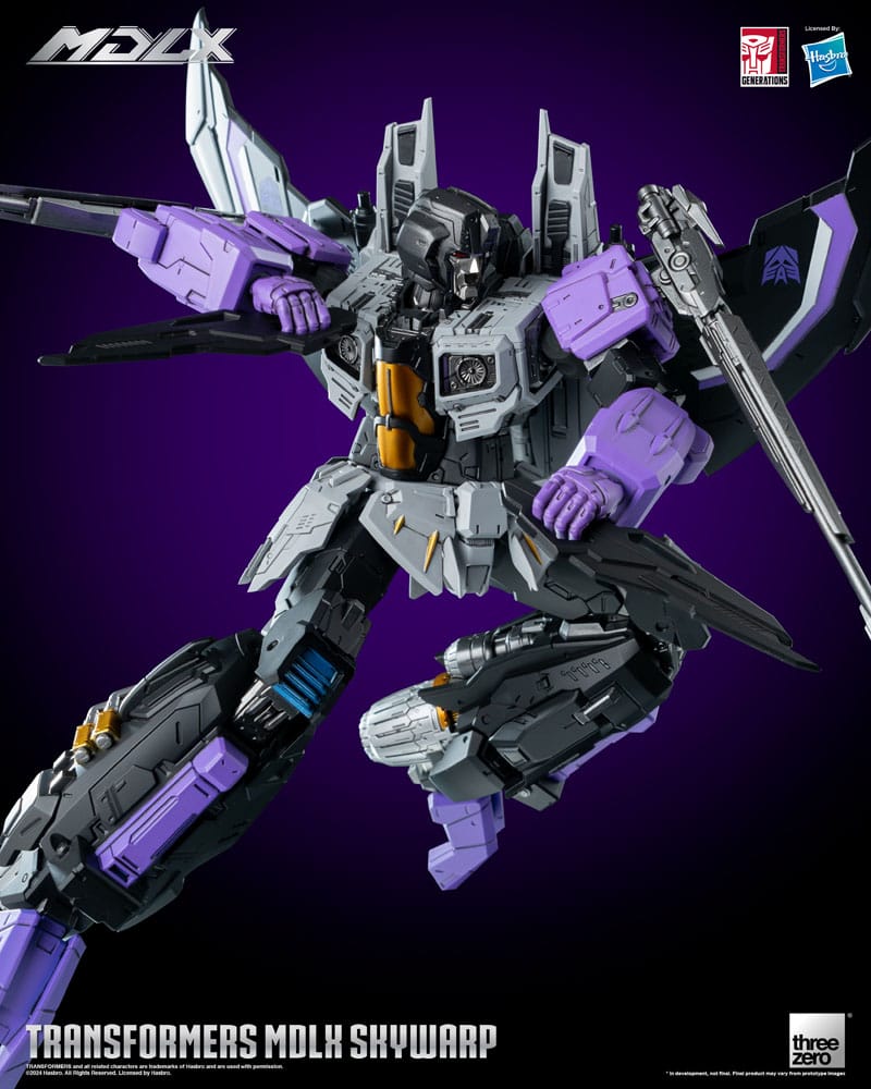 Transformers MDLX Action Figure Skywarp 20cm - Action Figures - ThreeZero - Hobby Figures UK