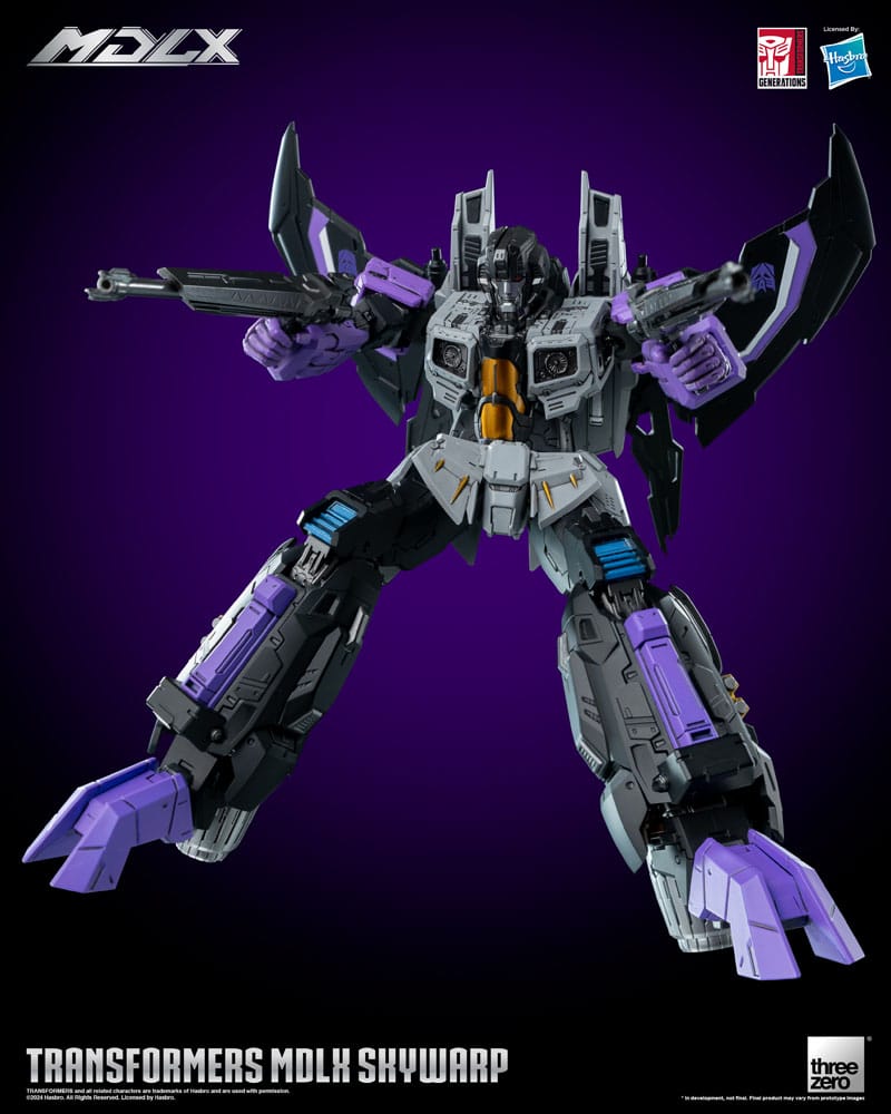 Transformers MDLX Action Figure Skywarp 20cm - Action Figures - ThreeZero - Hobby Figures UK