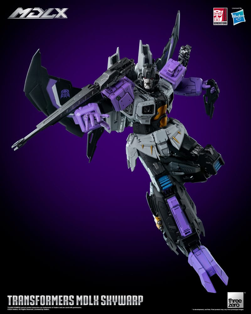 Transformers MDLX Action Figure Skywarp 20cm - Action Figures - ThreeZero - Hobby Figures UK