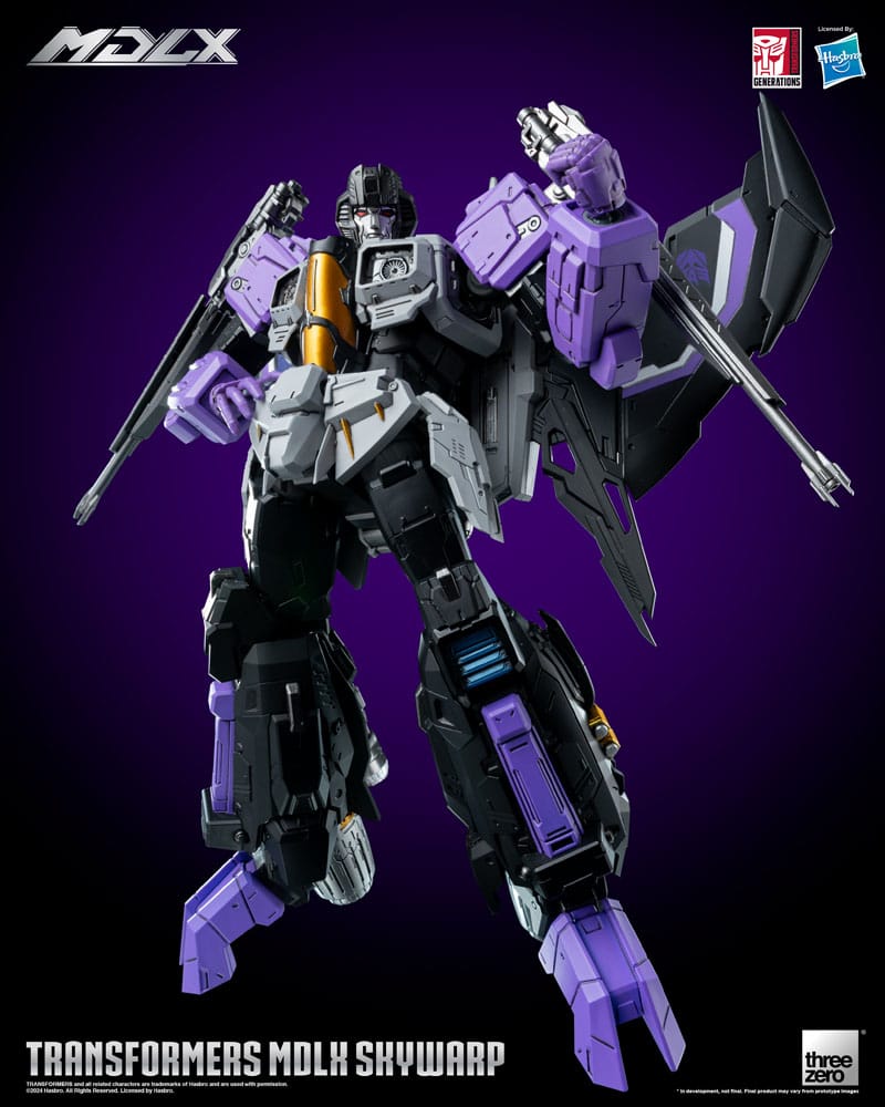 Transformers MDLX Action Figure Skywarp 20cm - Action Figures - ThreeZero - Hobby Figures UK