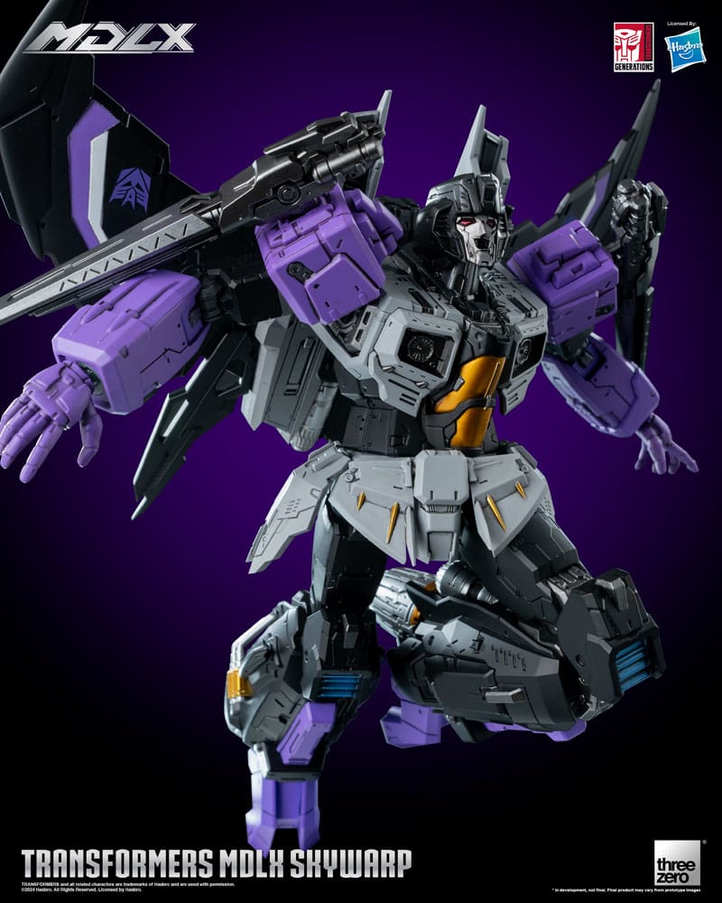 Transformers MDLX Action Figure Skywarp 20cm - Action Figures - ThreeZero - Hobby Figures UK