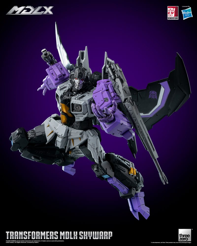 Transformers MDLX Action Figure Skywarp 20cm - Action Figures - ThreeZero - Hobby Figures UK