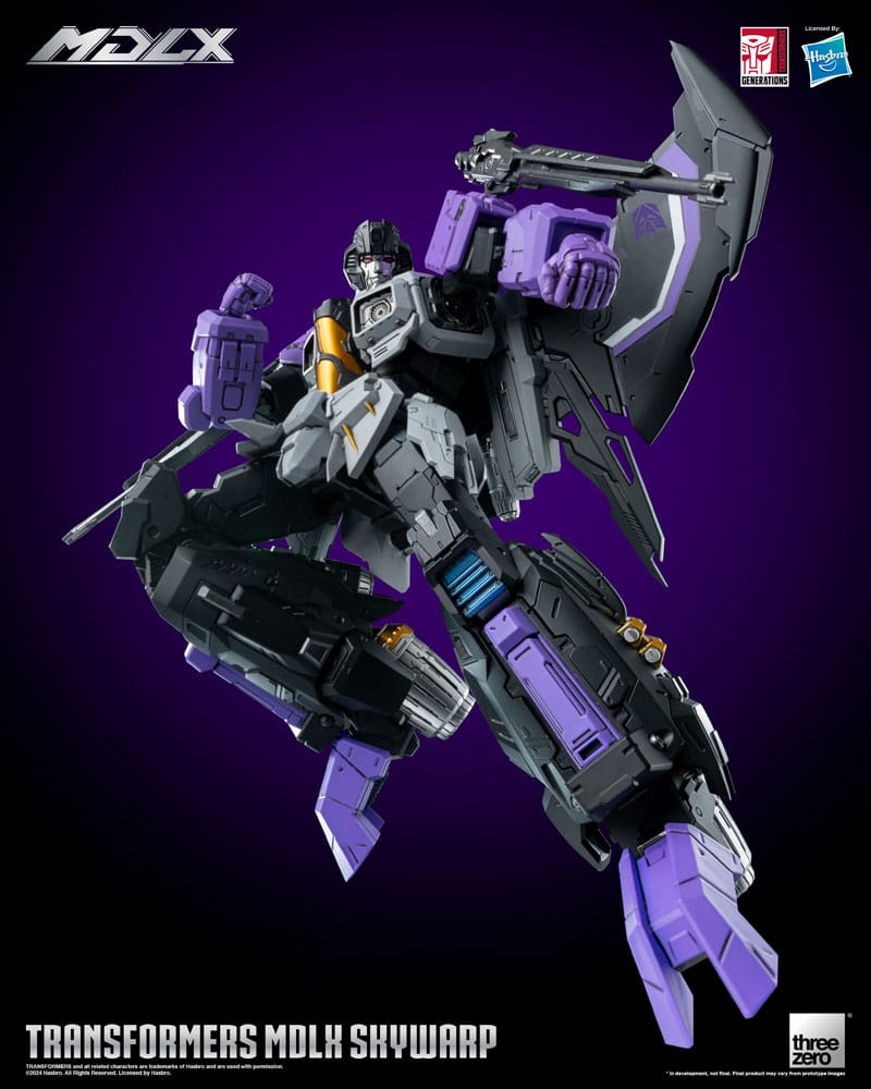 Transformers MDLX Action Figure Skywarp 20cm - Action Figures - ThreeZero - Hobby Figures UK