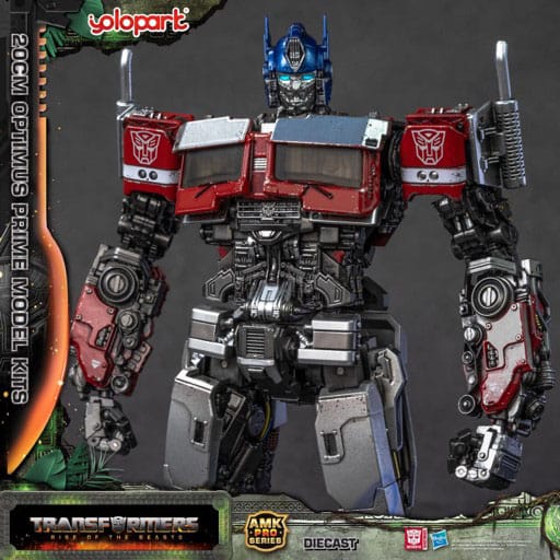 Transformers: Rise of the Beasts AMK Pro Series Plastic Model Kit Optimus Prime (Oversea Version) 20cm - Model Kit - Yolopark - Hobby Figures UK
