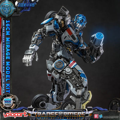 Transformers: Rise of the Beasts AMK Pro Series Plastic Model Kit Mirage (Oversea Version) 16cm - Model Kit - Yolopark - Hobby Figures UK
