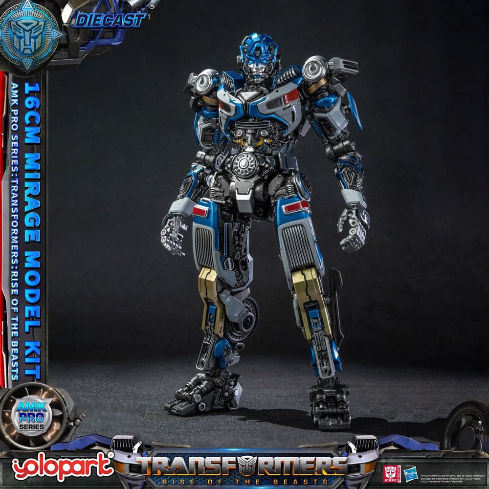 Transformers: Rise of the Beasts AMK Pro Series Plastic Model Kit Mirage (Oversea Version) 16cm - Model Kit - Yolopark - Hobby Figures UK