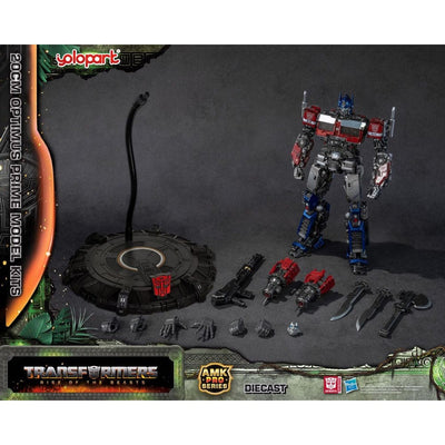 Transformers: Rise of the Beasts AMK Pro Series Plastic Model Kit Optimus Prime (Oversea Version) 20cm - Model Kit - Yolopark - Hobby Figures UK