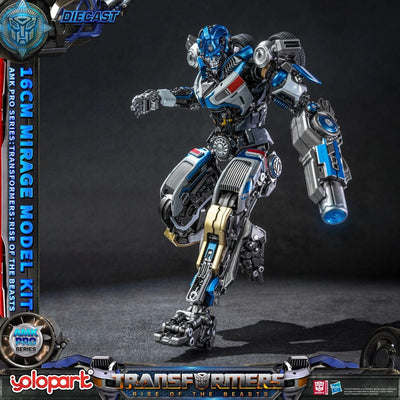 Transformers: Rise of the Beasts AMK Pro Series Plastic Model Kit Mirage (Oversea Version) 16cm - Model Kit - Yolopark - Hobby Figures UK