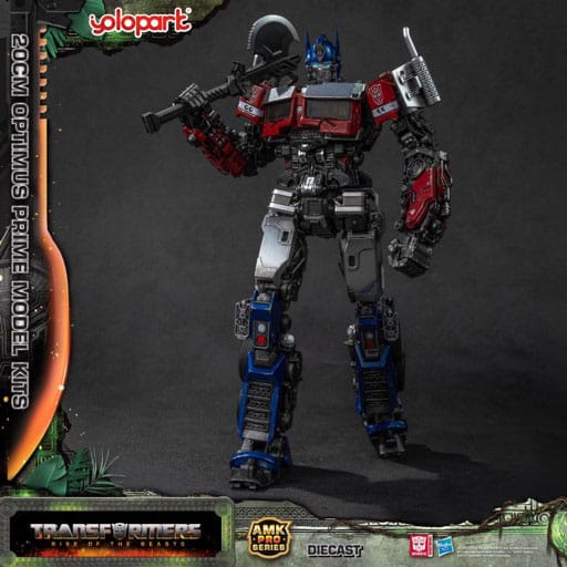 Transformers: Rise of the Beasts AMK Pro Series Plastic Model Kit Optimus Prime (Oversea Version) 20cm - Model Kit - Yolopark - Hobby Figures UK