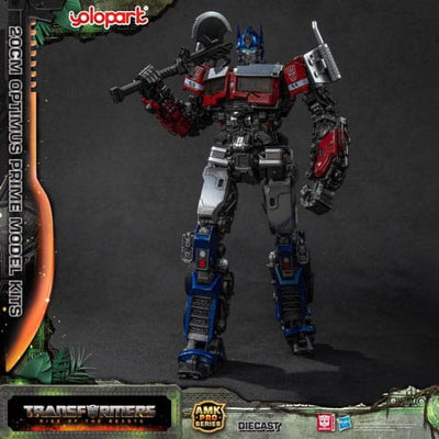Transformers: Rise of the Beasts AMK Pro Series Plastic Model Kit Optimus Prime (Oversea Version) 20cm - Model Kit - Yolopark - Hobby Figures UK