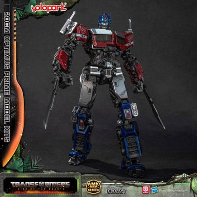 Transformers: Rise of the Beasts AMK Pro Series Plastic Model Kit Optimus Prime (Oversea Version) 20cm - Model Kit - Yolopark - Hobby Figures UK