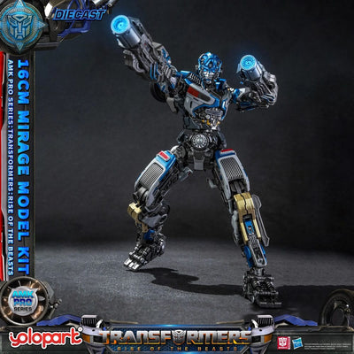 Transformers: Rise of the Beasts AMK Pro Series Plastic Model Kit Mirage (Oversea Version) 16cm - Model Kit - Yolopark - Hobby Figures UK