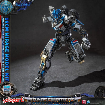 Transformers: Rise of the Beasts AMK Pro Series Plastic Model Kit Mirage (Oversea Version) 16cm - Model Kit - Yolopark - Hobby Figures UK
