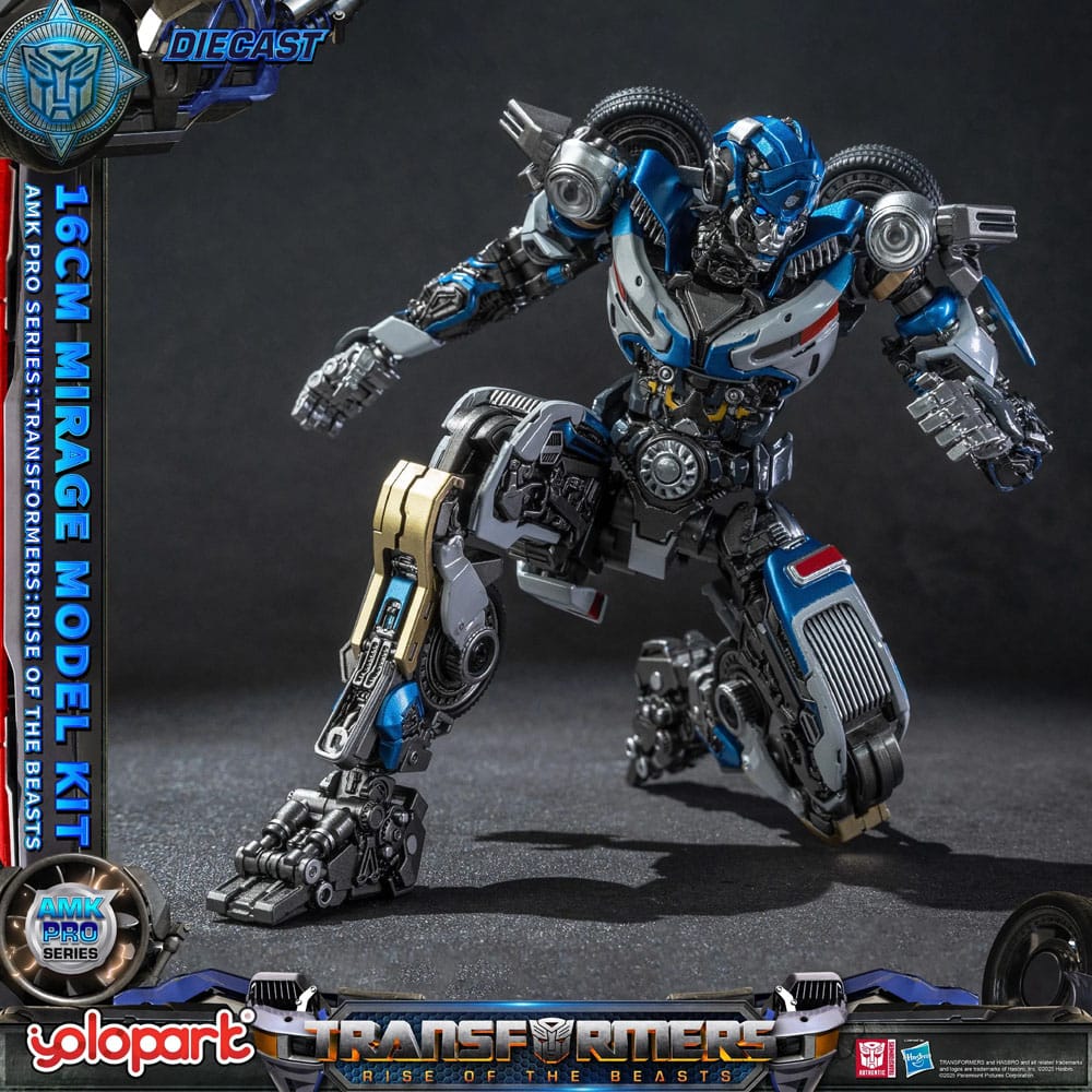 Transformers: Rise of the Beasts AMK Pro Series Plastic Model Kit Mirage (Oversea Version) 16cm - Model Kit - Yolopark - Hobby Figures UK