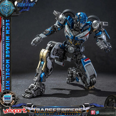 Transformers: Rise of the Beasts AMK Pro Series Plastic Model Kit Mirage (Oversea Version) 16cm - Model Kit - Yolopark - Hobby Figures UK