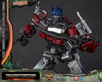 Transformers: Rise of the Beasts AMK Pro Series Plastic Model Kit Optimus Prime (Oversea Version) 20cm - Model Kit - Yolopark - Hobby Figures UK