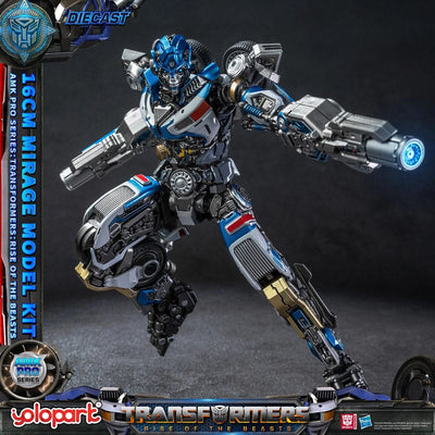 Transformers: Rise of the Beasts AMK Pro Series Plastic Model Kit Mirage (Oversea Version) 16cm - Model Kit - Yolopark - Hobby Figures UK
