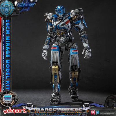 Transformers: Rise of the Beasts AMK Pro Series Plastic Model Kit Mirage (Oversea Version) 16cm - Model Kit - Yolopark - Hobby Figures UK