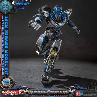Transformers: Rise of the Beasts AMK Pro Series Plastic Model Kit Mirage (Oversea Version) 16cm - Model Kit - Yolopark - Hobby Figures UK