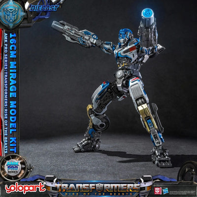 Transformers: Rise of the Beasts AMK Pro Series Plastic Model Kit Mirage (Oversea Version) 16cm - Model Kit - Yolopark - Hobby Figures UK