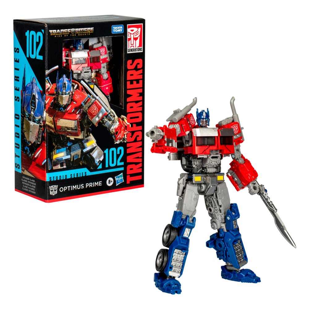 Transformers: Rise of the Beasts Generations Studio Series Voyager Class Action Figure Optimus Prime 17cm - Action Figures - Hasbro - Hobby Figures UK