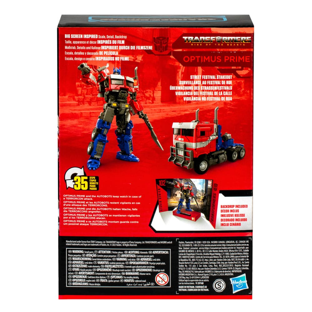 Transformers: Rise of the Beasts Generations Studio Series Voyager Class Action Figure Optimus Prime 17cm - Action Figures - Hasbro - Hobby Figures UK