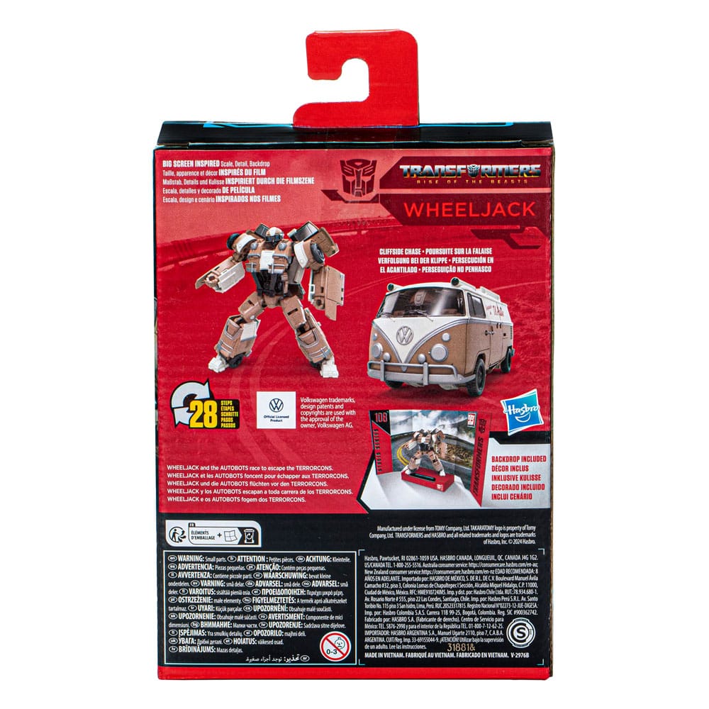 Transformers: Rise of the Beasts Generations Studio Series Deluxe Class Action Figure 108 Wheeljack 11cm - Action Figures - Hasbro - Hobby Figures UK