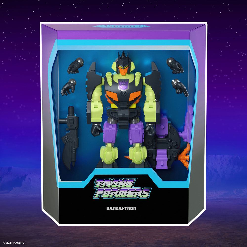 Transformers Ultimates Action Figure Banzai-Tron 18cm - Action Figures - Super7 - Hobby Figures UK