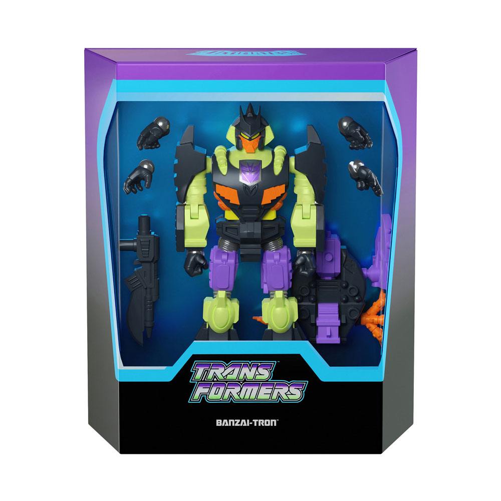 Transformers Ultimates Action Figure Banzai-Tron 18cm - Action Figures - Super7 - Hobby Figures UK