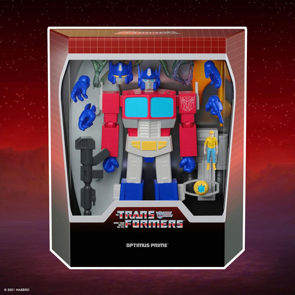 Transformers Ultimates Action Figure Optimus Prime 20cm - Action Figures - Super7 - Hobby Figures UK