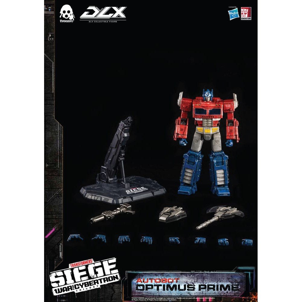 Transformers: War for Cybertron Trilogy DLX Action Figure 1/6 Optimus Prime 25cm - Action Figures - ThreeZero - Hobby Figures UK