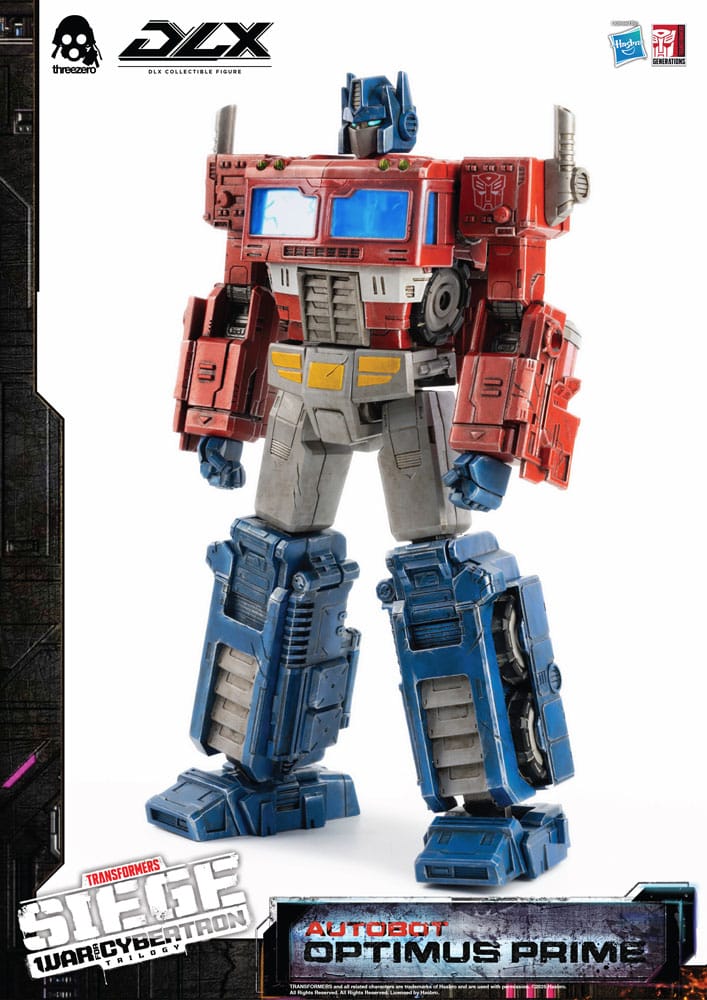 Transformers: War for Cybertron Trilogy DLX Action Figure 1/6 Optimus Prime 25cm - Action Figures - ThreeZero - Hobby Figures UK