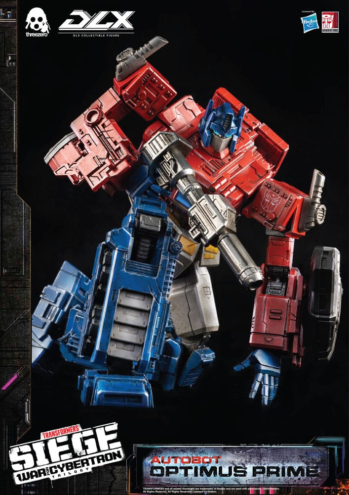 Transformers: War for Cybertron Trilogy DLX Action Figure 1/6 Optimus Prime 25cm - Action Figures - ThreeZero - Hobby Figures UK