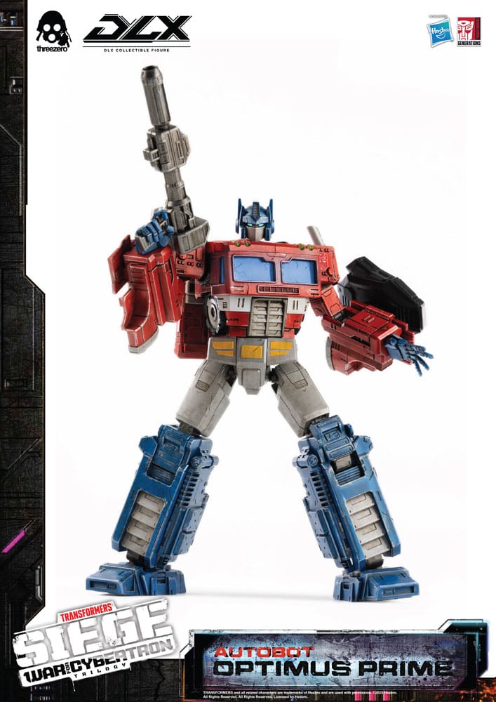 Transformers: War for Cybertron Trilogy DLX Action Figure 1/6 Optimus Prime 25cm - Action Figures - ThreeZero - Hobby Figures UK