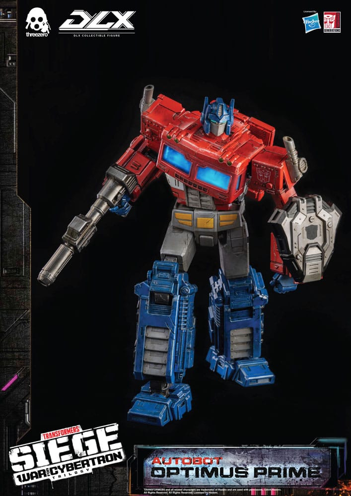 Transformers: War for Cybertron Trilogy DLX Action Figure 1/6 Optimus Prime 25cm - Action Figures - ThreeZero - Hobby Figures UK
