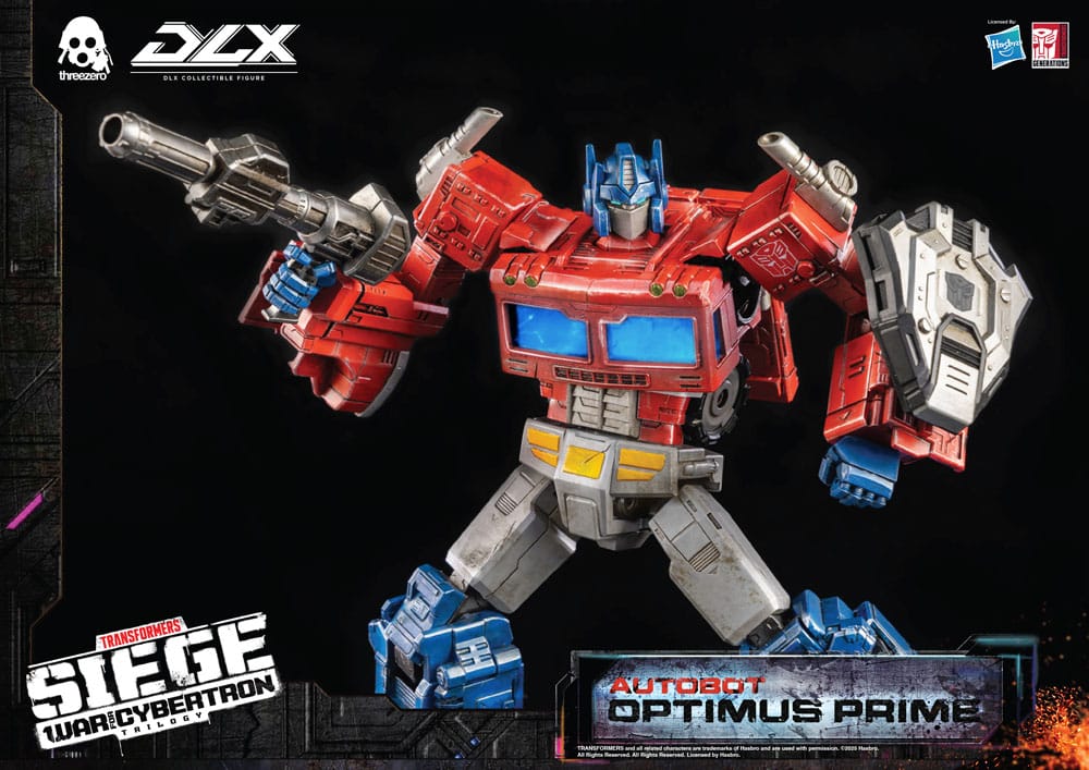 Transformers: War for Cybertron Trilogy DLX Action Figure 1/6 Optimus Prime 25cm - Action Figures - ThreeZero - Hobby Figures UK
